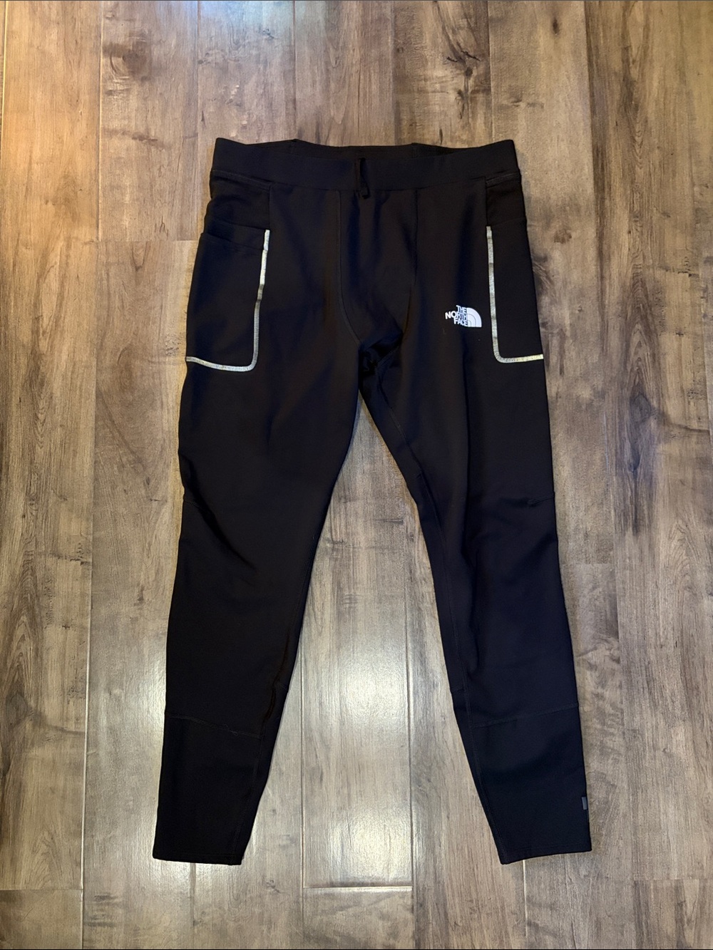 The North Face Black Joggers with Reflective Trim